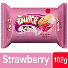 SUNFEAST BOUNCE CREAMY STRAWBERRY 102G